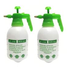 67.63 Oz Pressure Sprayer | Manual Pump Garden Sprayer | Adjustable Nozzle, Suitable For Plant Spraying. | Suitable For Watering, Cleaning And Disinfecting. | Available In Orange And White Colors. - Green & White - View 11