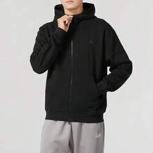 Nike Loose Fit Colorblock Woven Hooded Windbreaker Casual Versatile Everyday Basic Sports Jacket Men's White/Grey - Black - View 3
