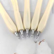 Creative Bone-Shaped Pens With Various Designs, Including Realistic Bone-Shaped Ballpoint Pens And Skull Finger Designs. These Unique Gel Pens Feature Black/Blue Refills, Durable Metal Tips, And Are Compact And Innovative, Making Them Suitable For Doctors And Nurses. Perfect As A Halloween Gift, Holiday Present, Or Gift For Friends. - A - View 6