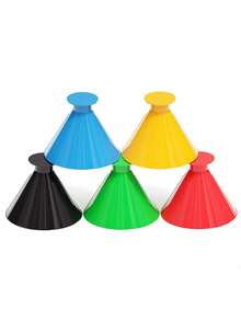 2pcs Car Windshield Magic Ice Scraper Funnel Snow Shovel, Round Plastic Snow Scraper Snow Removal Tool - A - View 7