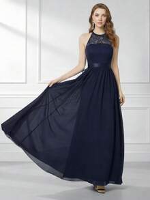 Bridesmaid Dresses - Navy Blue - View 8