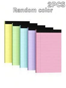Tear-Off Sticky Notes, Colorful Memo Pads 5/8 Inch Gift Notebook, For Shopping Lists, Study, Office Supplies, To-Do List Notes, 30 Sheets Per Pad School Supplies - A - View 9
