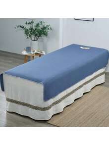 Breathable Durable Beauty Salon Bed Sheet With Hole Opening For Body Massage And Therapy 120*200cm - Multicolor - View 5