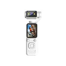 كاميرا محمولة Cloud Peak Motion، تكبير رقمي 16X، تسجيل فيديو بدقة 4K، عدسة دوارة بزاوية 180 درجة، مزودة ببطاقة SD بسعة 64 جيجابايت، دقة 48 ميجابكسل - مشاهدة 11