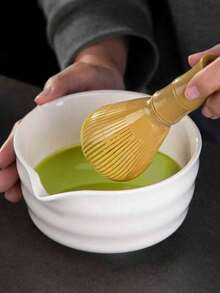 1pc Matcha Whisk, Reusable Bamboo Matcha Tea Whisk, Portable Tea Stirrer, Designed For Making Matcha, Traditional Matcha Brewing Handheld Tea Brush, Home Kitchen Tea Utensil, Home Tea Accessory, National Day, Kitchen, Gift, Kitchen Utensils, Kitchen Decor, Ramadan, Saudi National Day - Multicolor - View 6