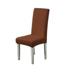 1/2/4/6pcs Solid Color Chair Covers, Decorative Dust-Proof Elastic Full-Coverage Chair Covers, Removable And Washable - Multi-color - View 27