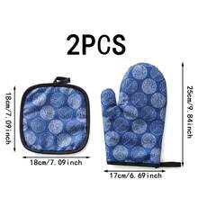 Heat-Resistant Gloves And Pads Set, Suitable For Baking, Cooking, Grilling, Perfect For Holiday Gifts - View 24