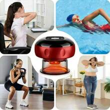 Electric Cupping USB Charging Model, Portable Cupping Massager, Can Massage Shoulders, Back, And Legs, 800mAh - Black - View 8