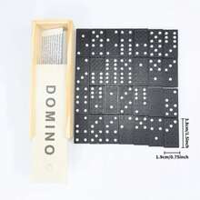 28pcs/Set Dominoes Set, Fun Interactive Tabletop Game, Suitable For Party And Outdoor Leisure Games - Multicolor - View 12