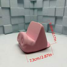 Cute Pig Nose Phone Stand, Cartoon Desktop Phone Holder, Creative Portable Office Desk Phone Stand, Home Office Desktop Decoration - Multicolor - View 6