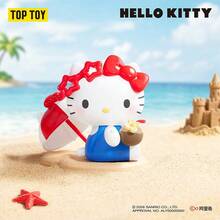 [Zhao Lusi Style] TOPTOY Sanrio Hello Kitty Summer Beach Series Figure Blind Box Gift - Multicolor - View 4