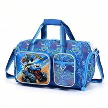 Kids Duffle Bag Boys Travel Gym Bag Large Capacity Overnight Weekender Sleepover Sports Bag Halloween Christmas Gift With Multiple Pockets - one-size - View 13