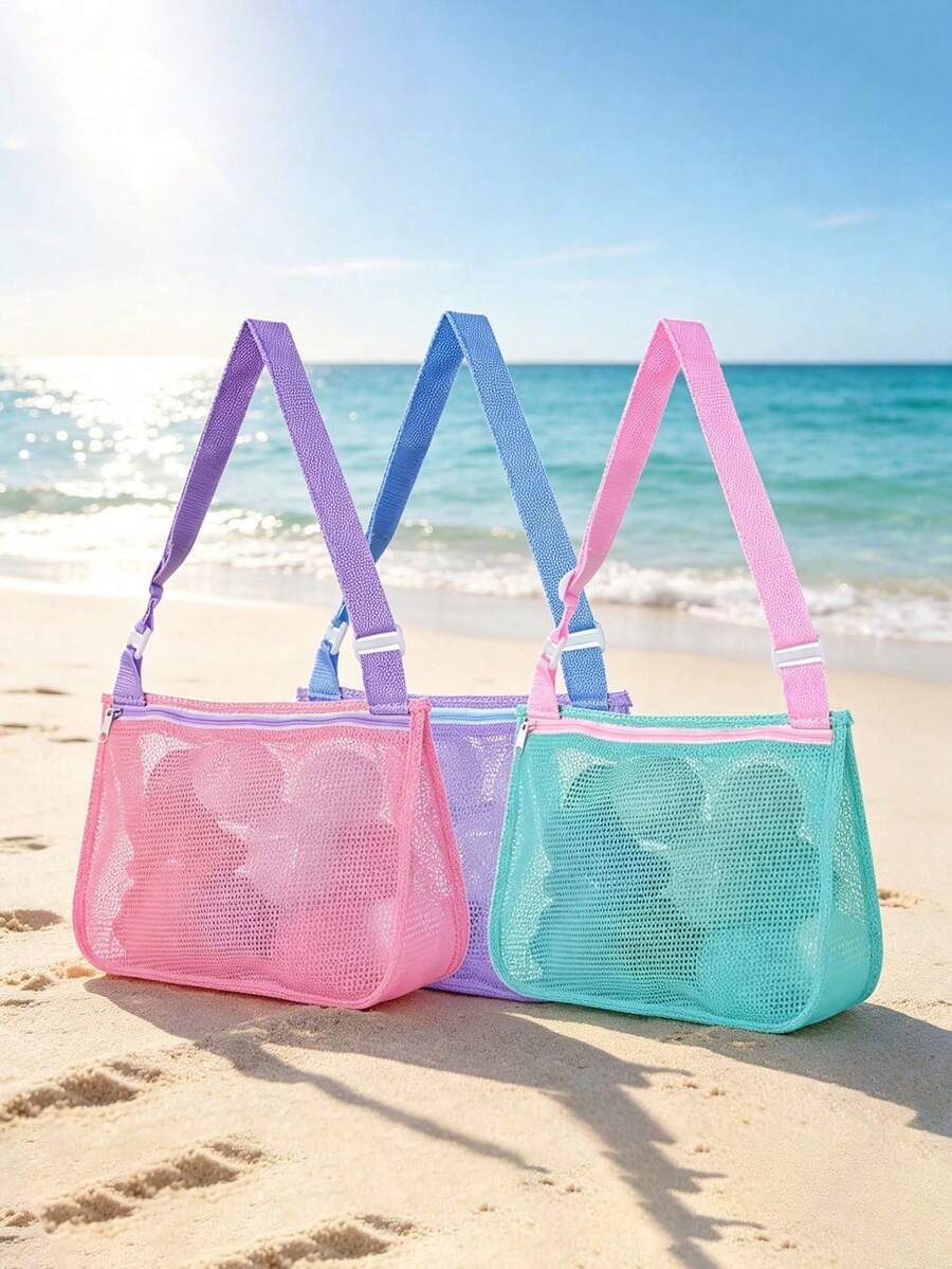 1pc Large Capacity Storage - Breathable Nylon Backpack, Suitable For Swimming Pool Use And Outdoor Activities