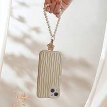1 Piece Faux Pearl Keychain, Pearl Chain Pendant, Elegant Charm For Keys, Bags, Purses, Phone Cases, DIY Craft, Valentine's Day Gift, Christmas Gift, Graduation Gift, Cute Accessory For Women Girls, Party Favor, Home Decor, Jewelry Holder - Multicolor - View 4