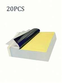 200 Sheets Professional Tattoo Transfer Paper, High-Quality Pattern Transfer, Easy To Tattoo, Premium Thermal Carbon Copy Paper, Durable And Perfectly Compatible With Tattoo Supplies - Multicolor - View 12
