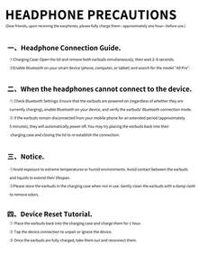 Earphone Bluetooth Nirkabel yang Ditingkatkan dengan Layar Tampilan, Headphone Stereo Nirkabel, Kontrol Sentuh, Earbud Mini, Earphone Olahraga Anti Keringat yang Nyaman - View 11