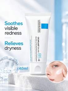 La Roche-Posay Cicaplast Baume B5 Face Repair Moisturizer: Meredakan Kemerahan, Memudarkan Noda, Menstabilkan Kondisi Kulit Selama Perubahan Musim - Krim Perbaikan La Roche-Posay 40ml - View 1