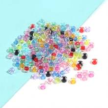 200/500/1000/2000pcs Mixed Color Mini Acrylic Dye Core Seed Beads Spacer Loose Beads For DIY Jewelry Making Bracelet Necklace Earrings Phone-Chain Key-Chain Accessories Craft Decoration - Multicolor - View 6