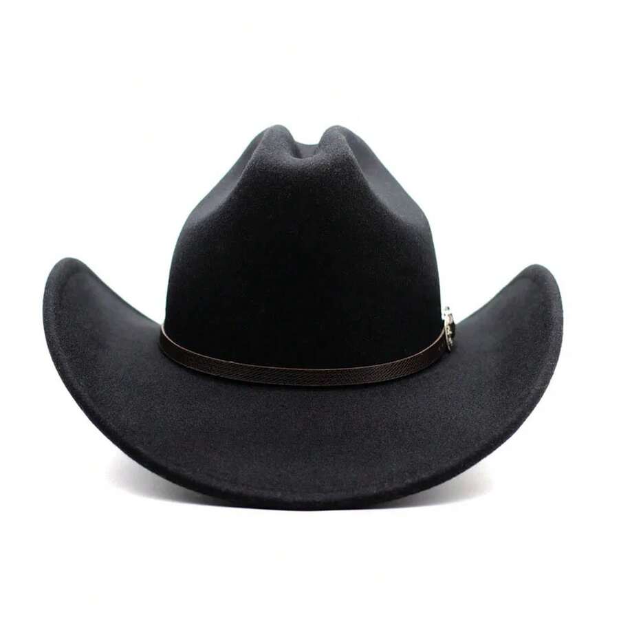 Men Working Hats - Black01 - View 1