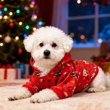 Hoodie Natal Baru untuk Hewan Peliharaan, Pakaian Natal Anjing - MultiWarna - View 8
