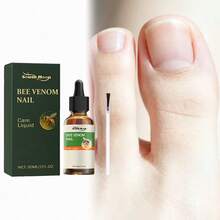 Aceite de Jengibre para el Cuidado de las Uñas, Esencia Fortalecedora de Uñas, Esmalte de Uñas Rico en Glicerina, Aceite de Árbol de Té y Aceites Esenciales, Adecuado para el Cuidado de Manos y Pies, Cutículas y Uñas de los Pies, Dejando las Uñas Suaves y Brillantes. - 30 ml - Ver 2