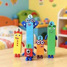 Hasbro 10pcs//1-10 Number Blocks Desktop Decor, Birthday Gift For Friends, Party Decoration, Halloween Gift - Style Random - View 4