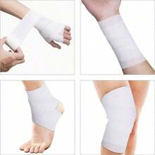 1 Set 5 Rolls Sports Elastic Bandage, Self-Adhesive Bandage, For Finger, Ankle, Wrist, Waist, Knee And Elbow Support, Suitable For Football, Basketball, Running, Fitness, Badminton, Tennis - Multicolor - View 7