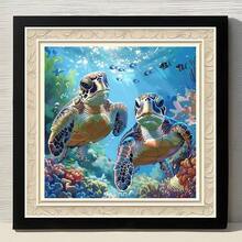1pc DIY 5D Diamond Painting Kit, Suitable For Adults And Beginners, Craft Supplies, Applicable For Living Room, Bedroom, Office, Wall Decor Art - round diamond - View 4