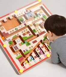 Kids Magnetic & Felt Playboards - Maze - View 1