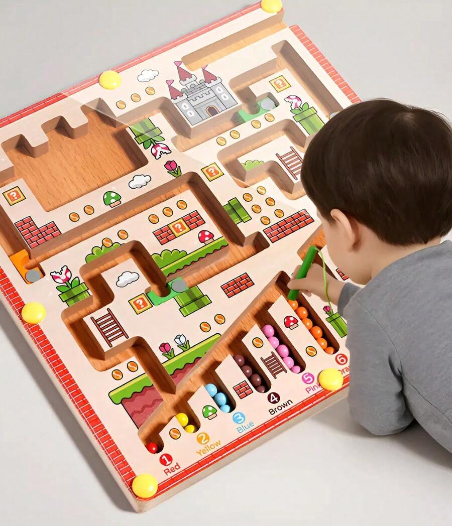Kids Magnetic & Felt Playboards - Maze - View 1
