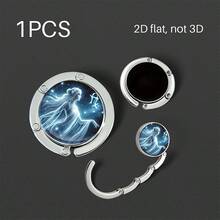 Multi-Purpose Foldable Handbag Hanger For Table, Portable Purse Hook With Christmas And Zodiac Sign Designs, Durable Metal Bag Holder For Desk, Restaurant, Cafe And Travel, Perfect Christmas Gift For Women, Great Stocking Stuffer For Her - Multicolor - View 22