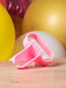 1pc Wedding Birthday Party Decoration Balloon Easy Tie Knotter - Pink - View 3