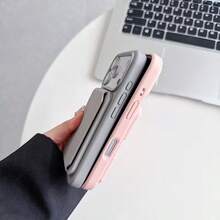 Silicone Wavy Magnetic Card Holder, Magsafe Strong Magnetic Back Sticker, Credit Card Holder, ID Card Holder, Card Protector, Unisex Sticker-Style Card Holder, Compatible With Most Smartphones. - Multicolor - View 6