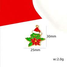 The Grinch Christmas Monster Oil Drip Alloy Cross-Border Accessory Keychain Necklace Bracelet Pendant - Multiple Styles+ - View 6