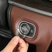 Miếng dán bảo vệ trong suốt pha lê cho nút công tắc đánh lửa ô tô, nắp bảo vệ chuyên dụng, bảo vệ nút Start/Stop trong suốt độ nét cao dùng chung cho mọi dòng xe, dễ lắp đặt, chống trầy xước - A - Xem 9