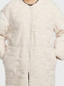 Nike Sportswear Women's Faux Lamb Fleece Jacket FV8026-104 - FV8026-104 - View 4