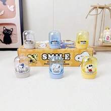 One New Pencil Sharpener, Pencil Sharpener, Student Stationery Pencil Sharpener, Gift, Stationery As A Gift Or Prize, Suitable For Office And Student Use, Essential Classroom Supplies For The School Season, Halloween Gift (Random Style). - Multicolor - View 2