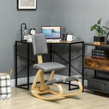 Ergonomic Kneeling Chair, Kneeling Stool, Health Chair For Home, Office And Meditation, Gray, For On-Site Use. - 1 - View 3