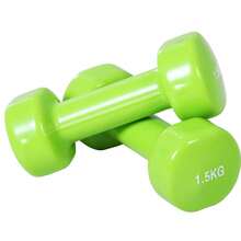 Dumbbell Set, 4 Pairs, 0.5 Kg To 10 Kg, With Case, Cast Iron Dumbbell Set, Hexagonal Design. - Grey + Plastic - View 6