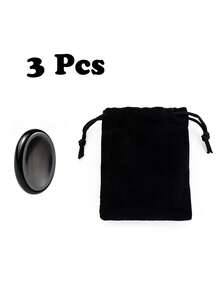 QYDCX 1/3/5 Pcs Natural Thumb Worry Stone Polished Crystal Palm Stone With Black Velvet Pouch, For Meditation Home Table Decor DIY Craft Gift - Multicolor - View 20