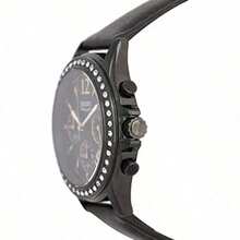 Orient Men's Wrist Watch - Analog Pointer Style Genuine Leather Strap - STW00001B0 - Black - View 6
