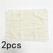 1pc/2pcs/6pcs Heart Lace Solid Color Placemats, Luxury High-End Coffee Mats, Decorative Mats For Dining, Photography - Multicolor - View 13
