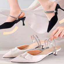1 Pair High Heel Shoe Straps, Anti-Slip Heel Strap, High Heel Fixing Strap, No Installation Tie, Sandal Fixing Buckle Strap (Includes Stable Non-Slip Pads) - High Heels Laces - View 6