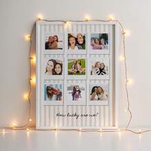 1pc Best Friend Print Personalised Print Quote Customized Wall Art, Birthday Gift For Her, Gift For Friend Custom Poster, Bestie Gifts, Valentines Keepsake Ictures Custom Photo, Customizable Things, Bedroom Decor For Adults, Optional Frame. - Multicolor - View 7