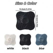1pc Hair Catcher, Bathroom Floor Drain, Kitchen And Bathroom Drain Filter, Shower Floor Drain Hair Collector - Multicolor - View 9