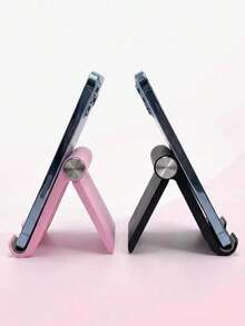 3/1pc Foldable Portable Desktop Phone Stand, Premium ABS, Adjustable Angle, Compact Lightweight Pocket Size, Suitable For All Smartphones And Tablets, Stable Anti-Slip, Space Saving - Upgraded Version - View 6