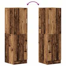 Suporte para TV vidaXL branco, 68x39x50,5 cm, em aço. - Castanho - Ver 8