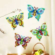 Beautiful Butterfly Wall Hanging Decor For Home, Outdoor, Garden And Yard - Butterfly 4PC - View 3