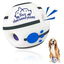 1pc Rolling Squeaky Dog Chew Toy Ball, Shaking Sound Effect, Suitable For Most Dog Sizes - Multicolor - View 7