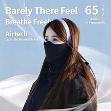 Ski Face Mask Breathable Outdoor Warm Windproof Winter Face Cover Unisex Cold Protection Headwear Cycling Neck Warmer Protective Gear Autumn/Winter - Multicolor - View 2